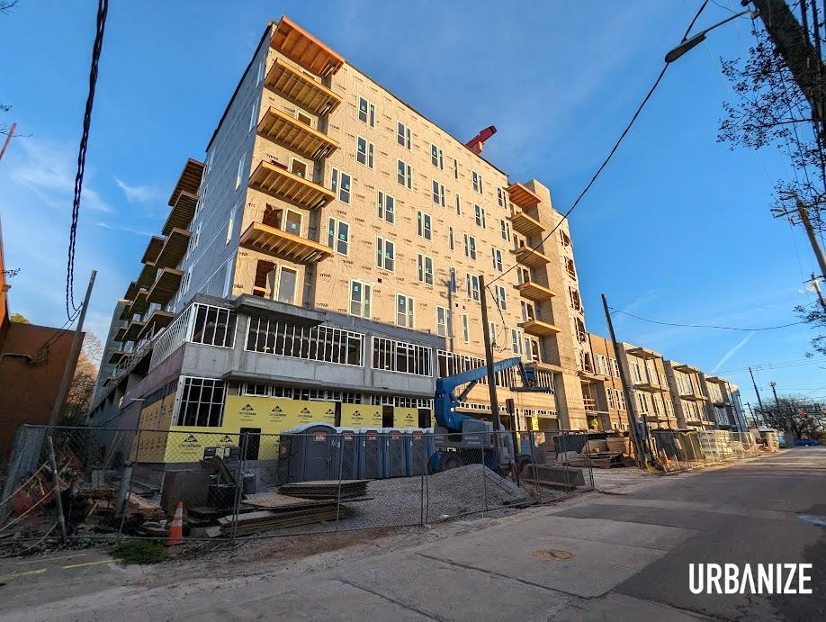 Photos Allaffordable BeltLine housing tops out along Eastside Trail